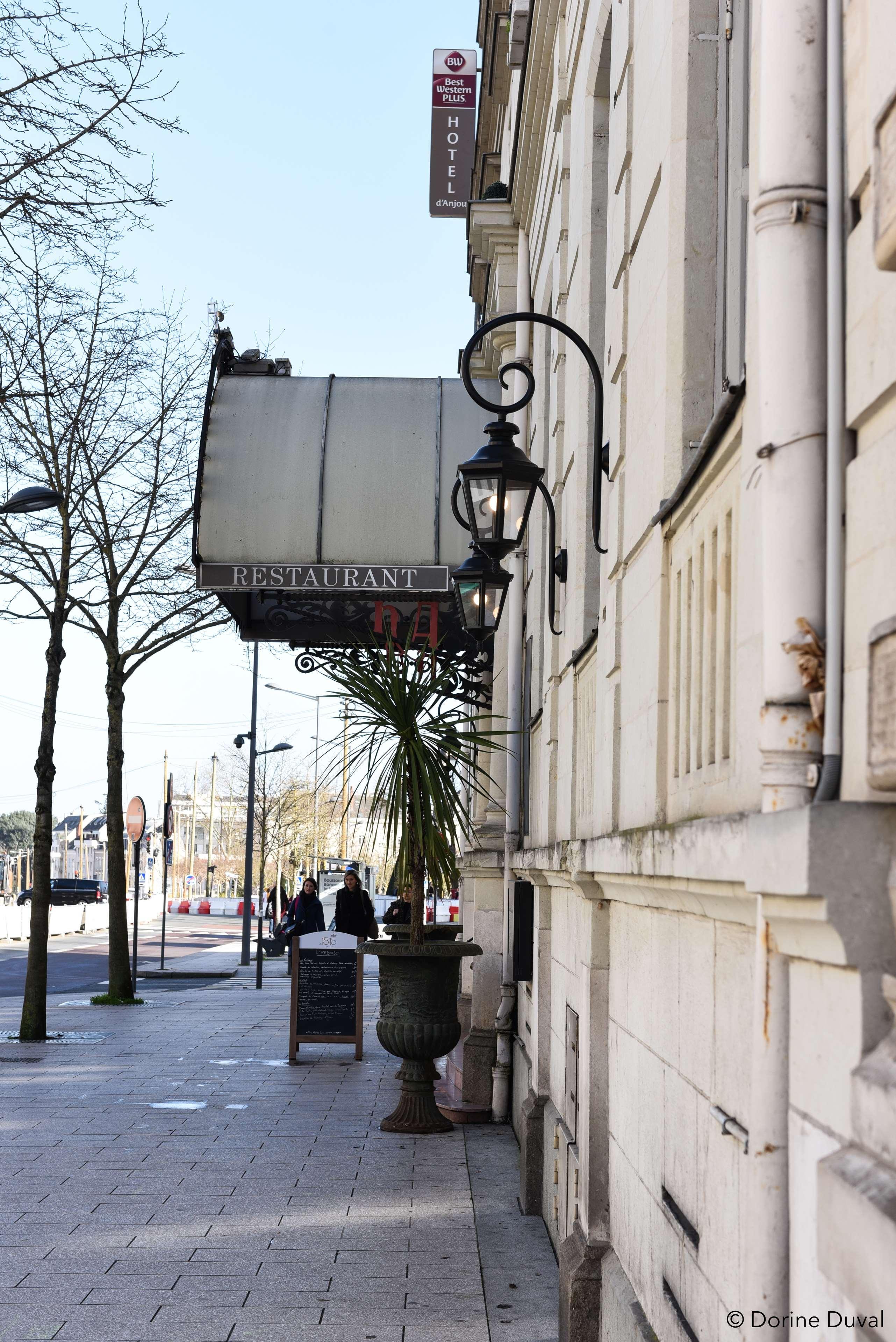 Best Western Plus Hôtel D'Anjou Angers Exterior foto